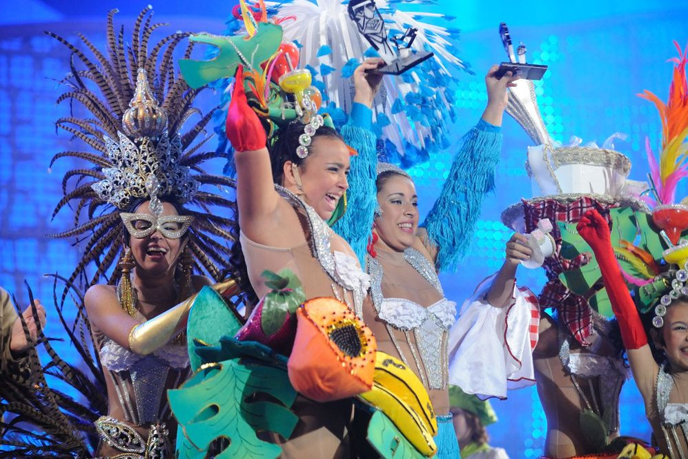 Foto de Kisomba la comparsa ganadora del Carnaval de Las Palmas 2011