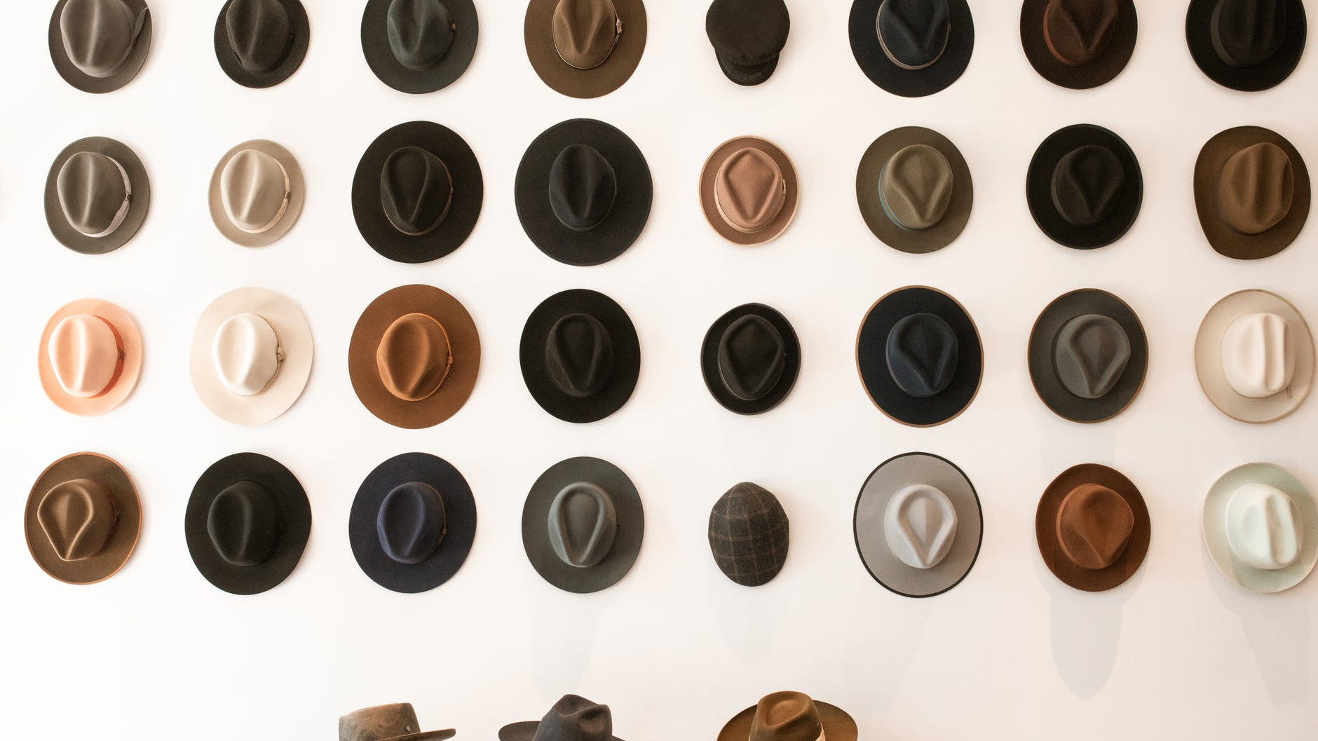 black and brown round table