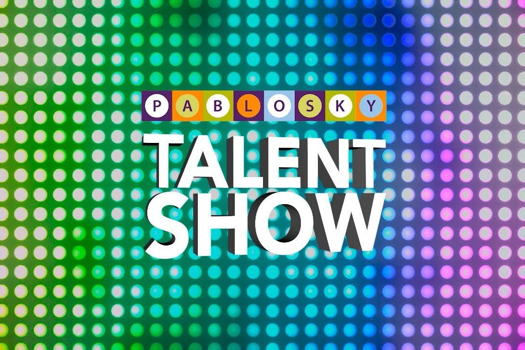 Cartel sin imágenes donde se leede TALENT SHOW