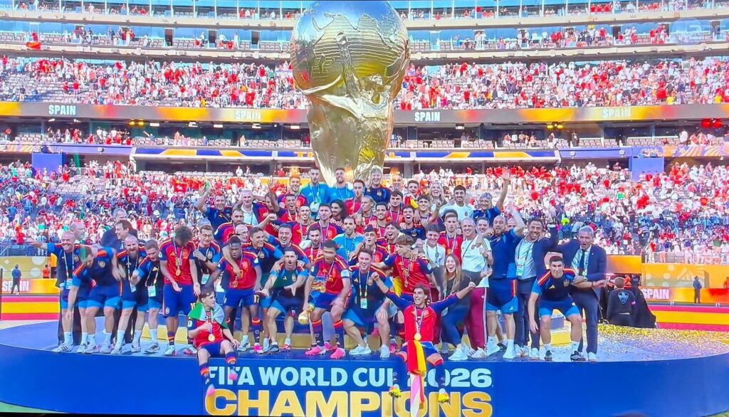 La selección Española de fútbol, ¡campeona del mundo 2026!